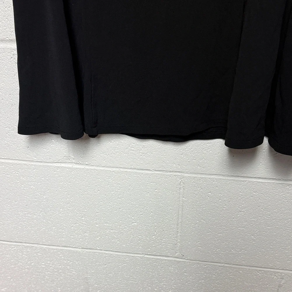 Liz Claiborne Black Midi Skirt